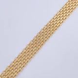 Pulso Chino 12.95gr / 21.5cm / 8.9mm Oro Amarillo +0 18K $