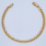 Cuban Links Bracelet 4.35gr / 8.1in / 18K Gold +0$