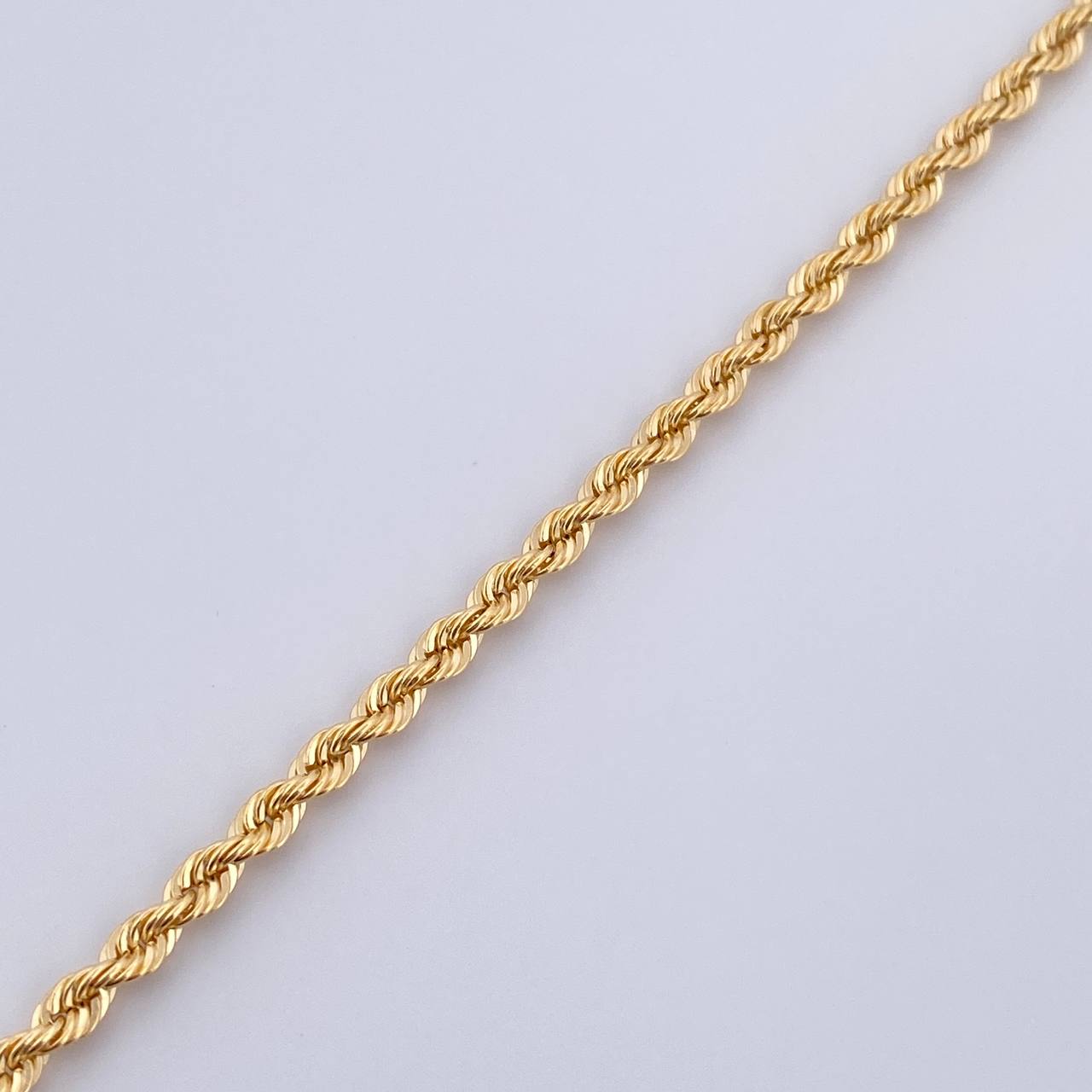 Rope Bracelet 1.85gr / 7.5in / 18K Gold +3$
