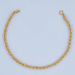 Rope Bracelet 1.85gr / 7.5in / 18K Gold +3$