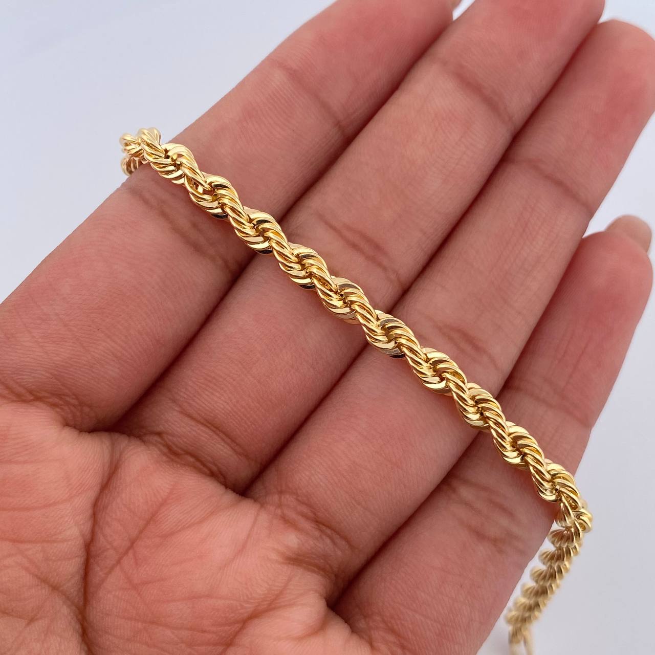 Pulso Lazo 3.8gr / 20cm / 3.7mm Oro Amarillo +3 18K $