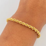 Pulso Lazo 3.8gr / 20cm / 3.7mm Oro Amarillo +3 18K $