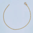 Pulso Escalera Plana 1gr / 19cm / +3 Oro 18K &