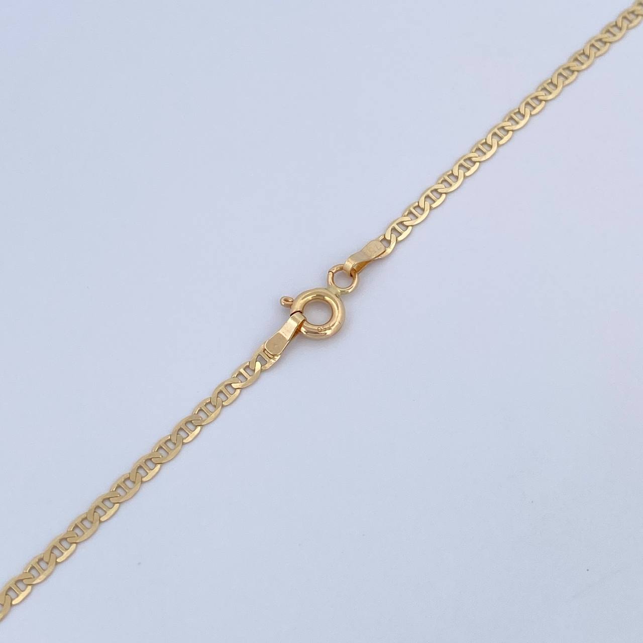 Flat Mariner Chain 3.3gr / 19.7in / 18K Gold +3$