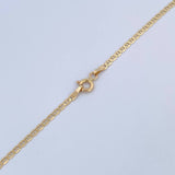 Flat Mariner Chain 3.3gr / 19.7in / 18K Gold +3$