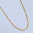 Cadena Cubana 7.4gr / 70.5cm / 3.2mm Oro Amarillo +0 18K $