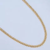 Cadena Cubana 11.85gr / 70.5cm / 3.8mm Oro Amarillo +0 18K $