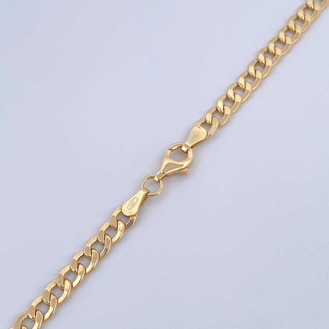 Cadena Cubana 11.85gr / 70.5cm / 3.8mm Oro Amarillo +0 18K $