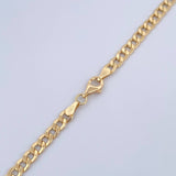 Cadena Cubana 11.85gr / 70.5cm / 3.8mm Oro Amarillo +0 18K $