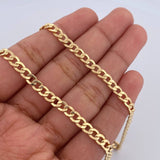Cadena Cubana 11.85gr / 70.5cm / 3.8mm Oro Amarillo +0 18K $