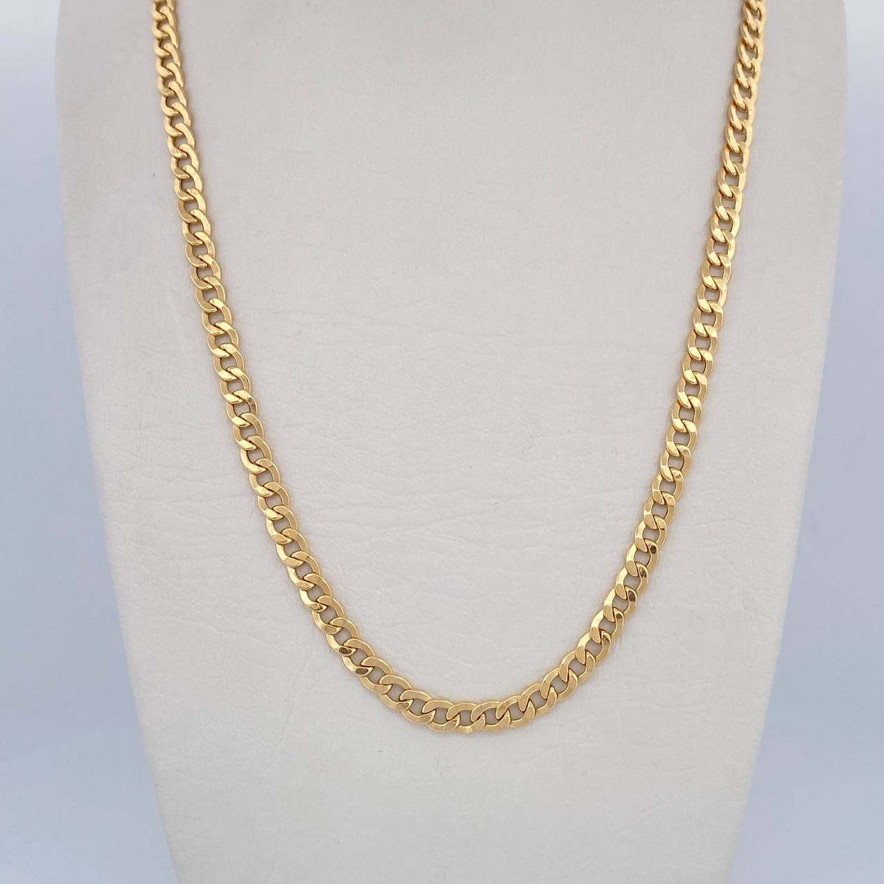 Cadena Cubana 11.85gr / 70.5cm / 3.8mm Oro Amarillo +0 18K $