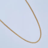 Cadena Cubana 3.95gr / 60.5cm / 2.3mm Oro Amarillo +0 18K $