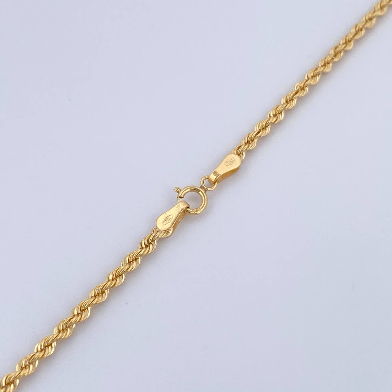 Cadena Lazo 3.55gr / 60.3cm / 2.1mm Oro Amarillo +3 18K $