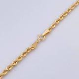 Cadena Lazo 5.45gr / 59.5cm / 2.5mm Oro Amarillo +3 18K $