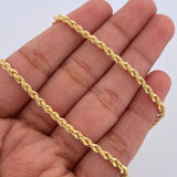 Cadena Lazo 5.45gr / 59.5cm / 2.5mm Oro Amarillo +3 18K $