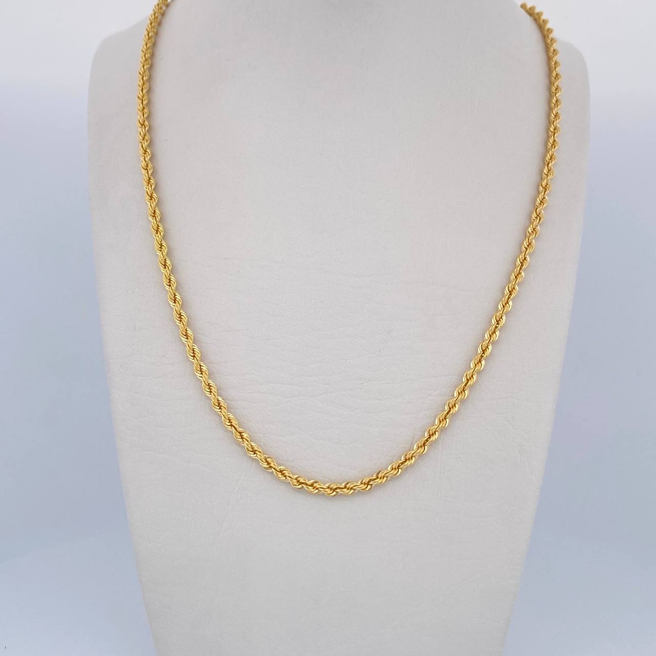 Cadena Lazo 5.45gr / 59.5cm / 2.5mm Oro Amarillo +3 18K $