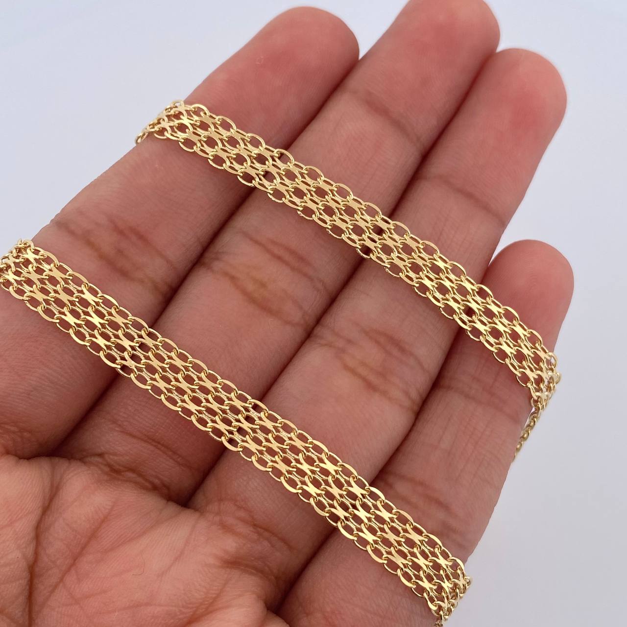 Bismark Chain 14.25gr / 23.6in / 5.6mm 18K Gold +0$
