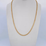 Cadena Veneciana 6.3gr / 60cm / 1.6mm Oro Amarillo +3 18K $