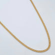 Cadena China 5.3gr / 60cm / 2mm Oro Amarillo +0 18K $