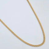 Cadena China 5.35gr / 60cm / 2mm Oro Amarillo +0 18K $