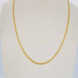 Cuban Links 2.2gr / 23.5in / 18K Gold +1 $