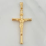 Dije Cruz Cristo 2 g / 2 in Oro Amarillo 18K