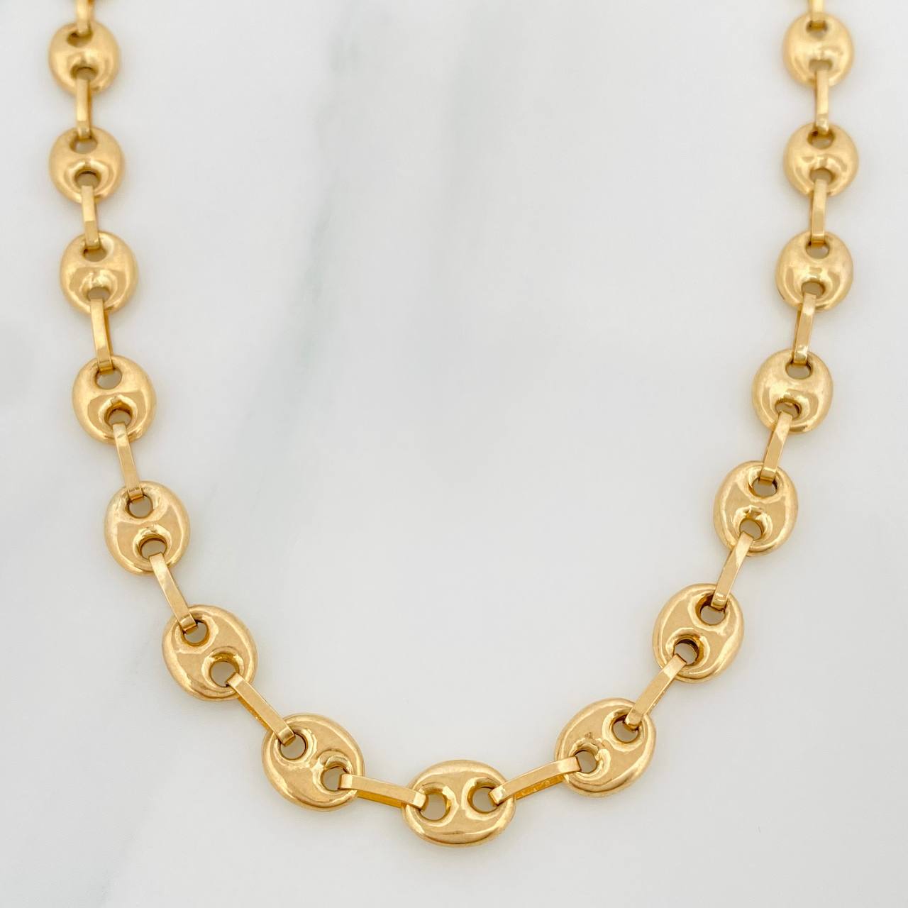 Cadena Gc 13.7 g / 22 1/2 in / 6.3 mm Oro Amarillo 18K
