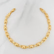 Pulso Rustico Burbuja 4.7 g / 7 1/2 in / 4.3 mm Oro Amarillo 18K