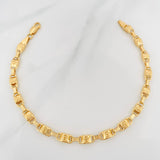 Pulso Rustico Tornillo 5.5 g / 8 3/4 in / 4.8 mm Oro Amarillo 18K