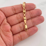 Pulso Rustico Tornillo 5.5 g / 8 3/4 in / 4.8 mm Oro Amarillo 18K