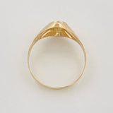 Signet Ring 1.5g / T7 1/2 Yellow Gold 18K