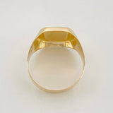 Anillo Sello Brujula 3.3g / T9 3/4 Oro Amarillo 18K