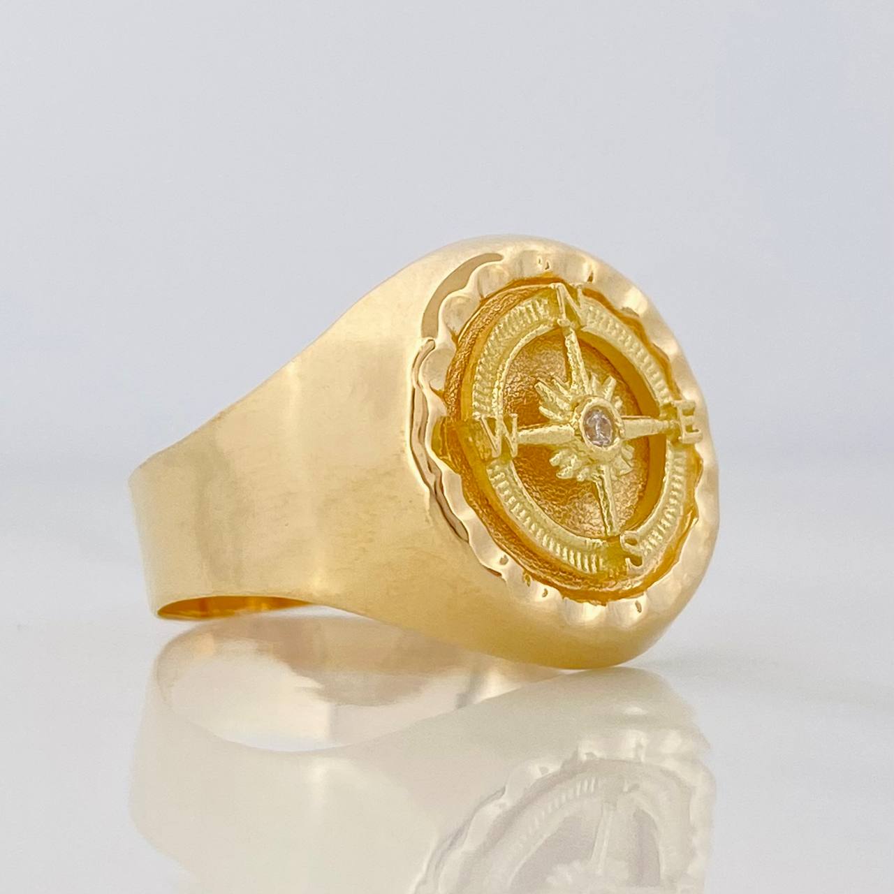 Compass Ring 3.5g / T9 Yellow Gold 18K