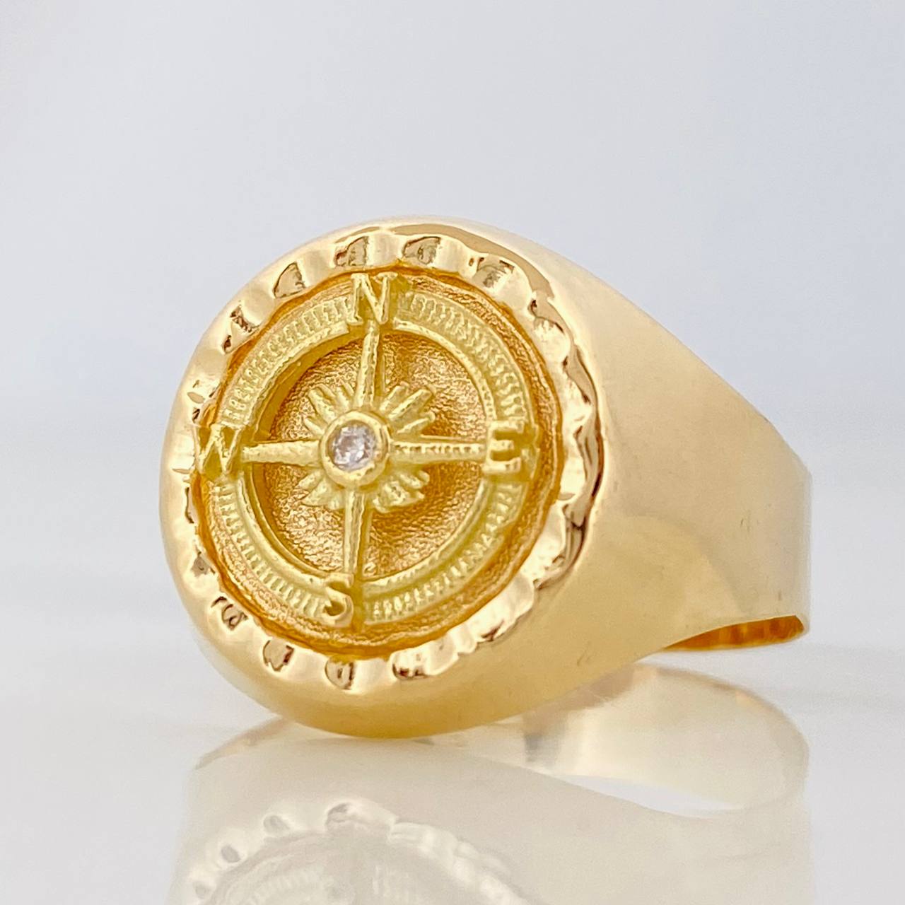 Compass Ring 3.5g / T9 Yellow Gold 18K