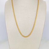 Cadena China 11.95 g / 24 in / 3 mm Oro Amarillo 18K
