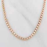 Venetian Chain 29.85 g / 25 3/4 in / 2.9 mm Two Yellow Rose Gold 18K