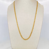 Cadena Escalera Plana 8.65 g / 24 1/2 in / 3.4 mm Oro Amarillo 18K