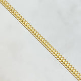 Cadena Sedusa 3.7gr / 50cm / 2.9mm Oro Amarillo +3 18K