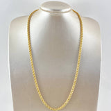 Rope Chain 10.95gr / 23 1/2 in / 18K Gold +3 !