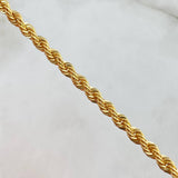 Cadena Lazo 10.7gr / 23 1/2 in / Oro Amarillo +3 18K ©