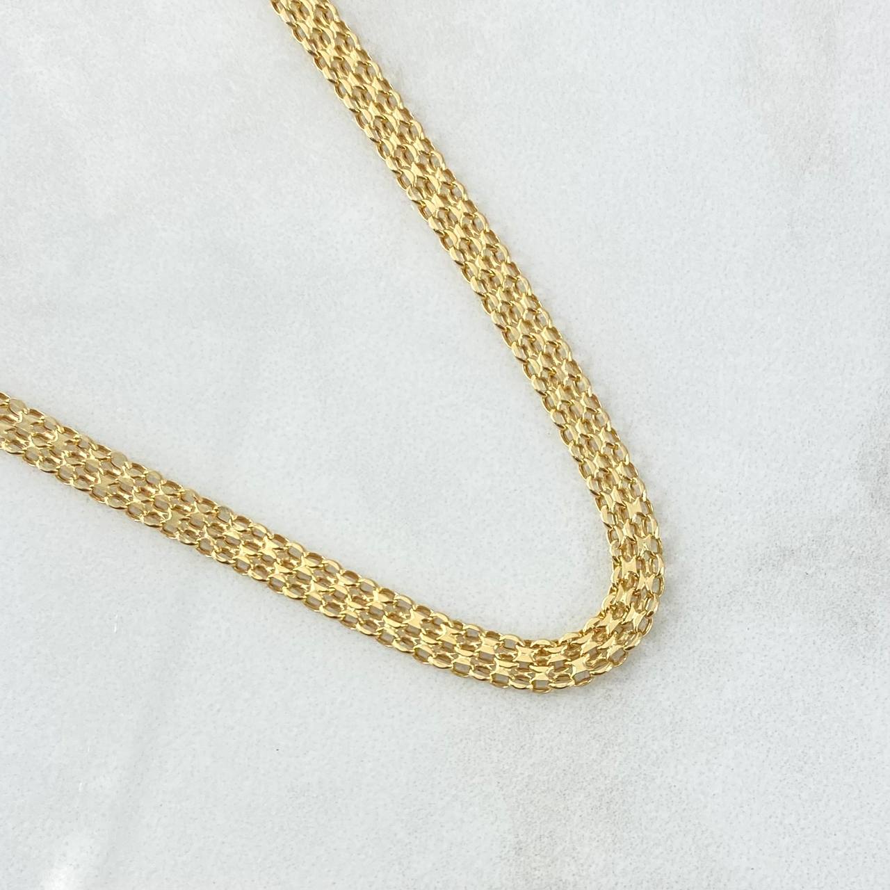 Bismark Chain 4.85gr / 19.7in / +0 18K Gold ©