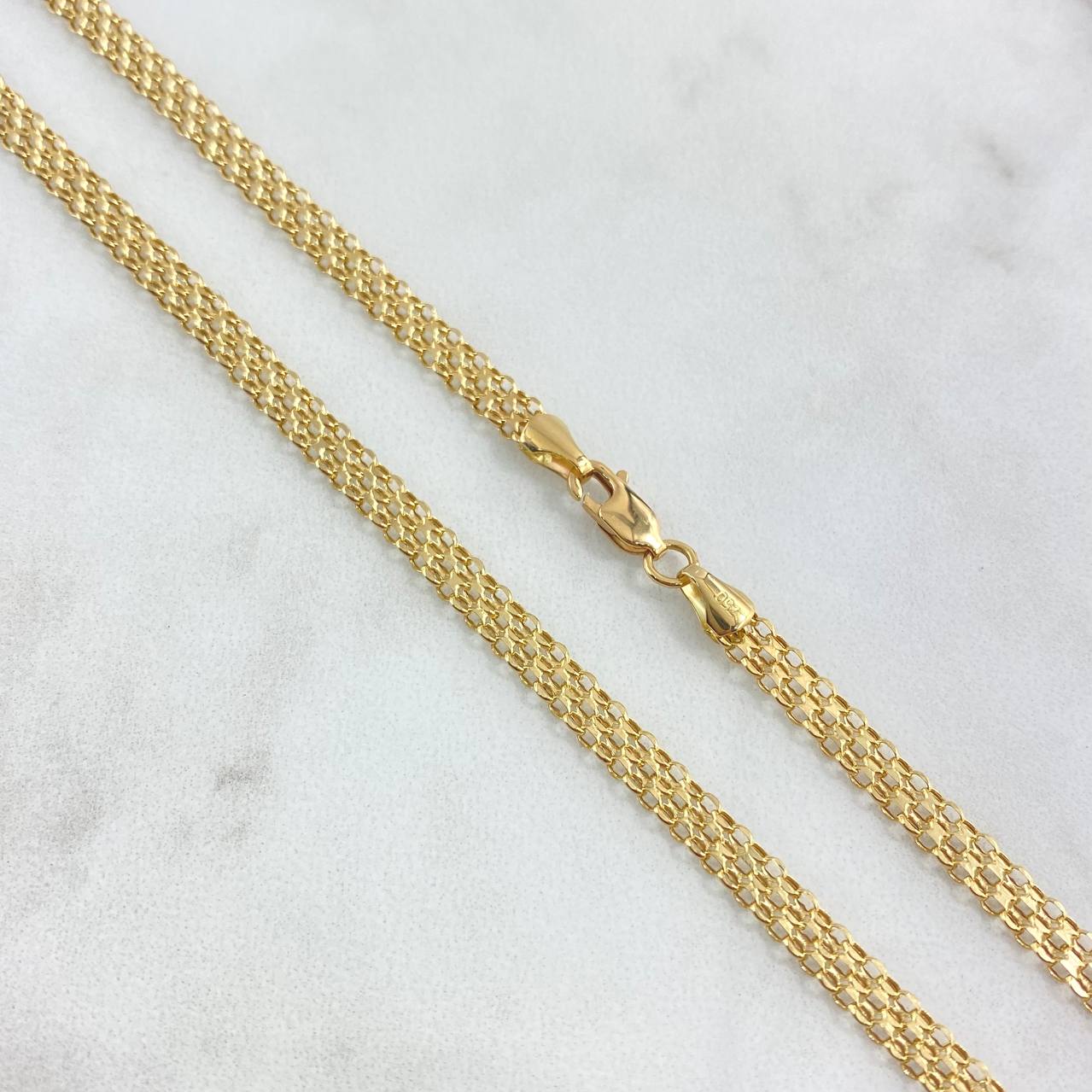 Bismark Chain 4.85gr / 19.7in / +0 18K Gold ©