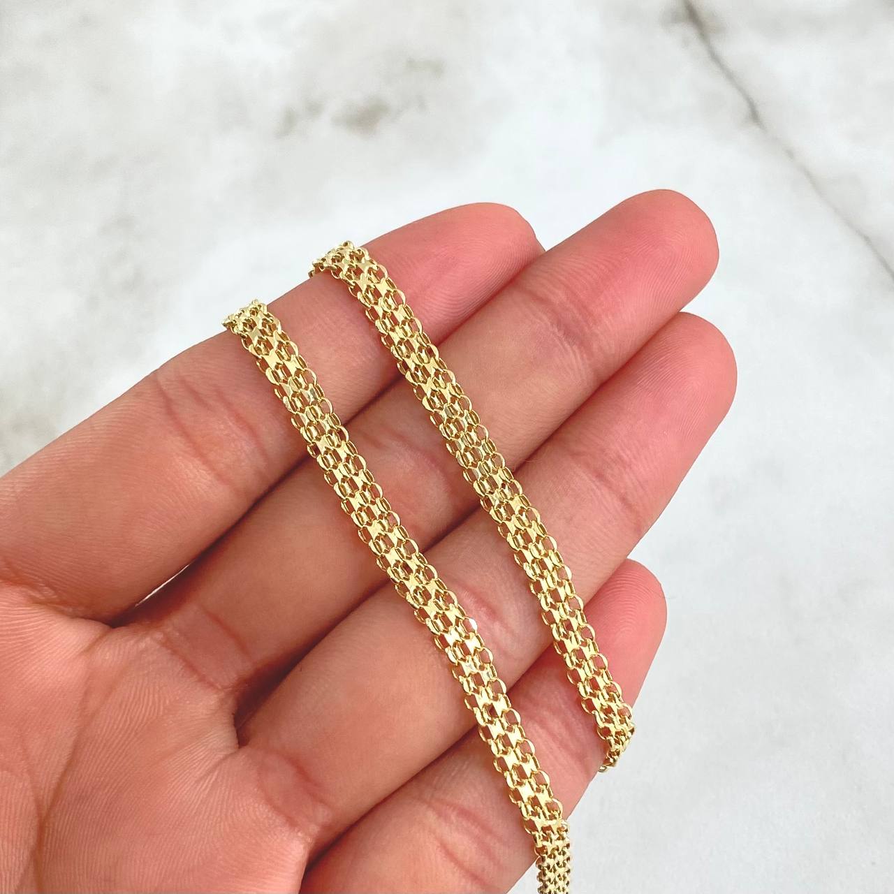 Bismark Chain 4.85gr / 19.7in / +0 18K Gold ©