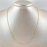 Cadena Veneciana 2.55gr / 40cm / 1mm Oro Amarillo +3 18K ©