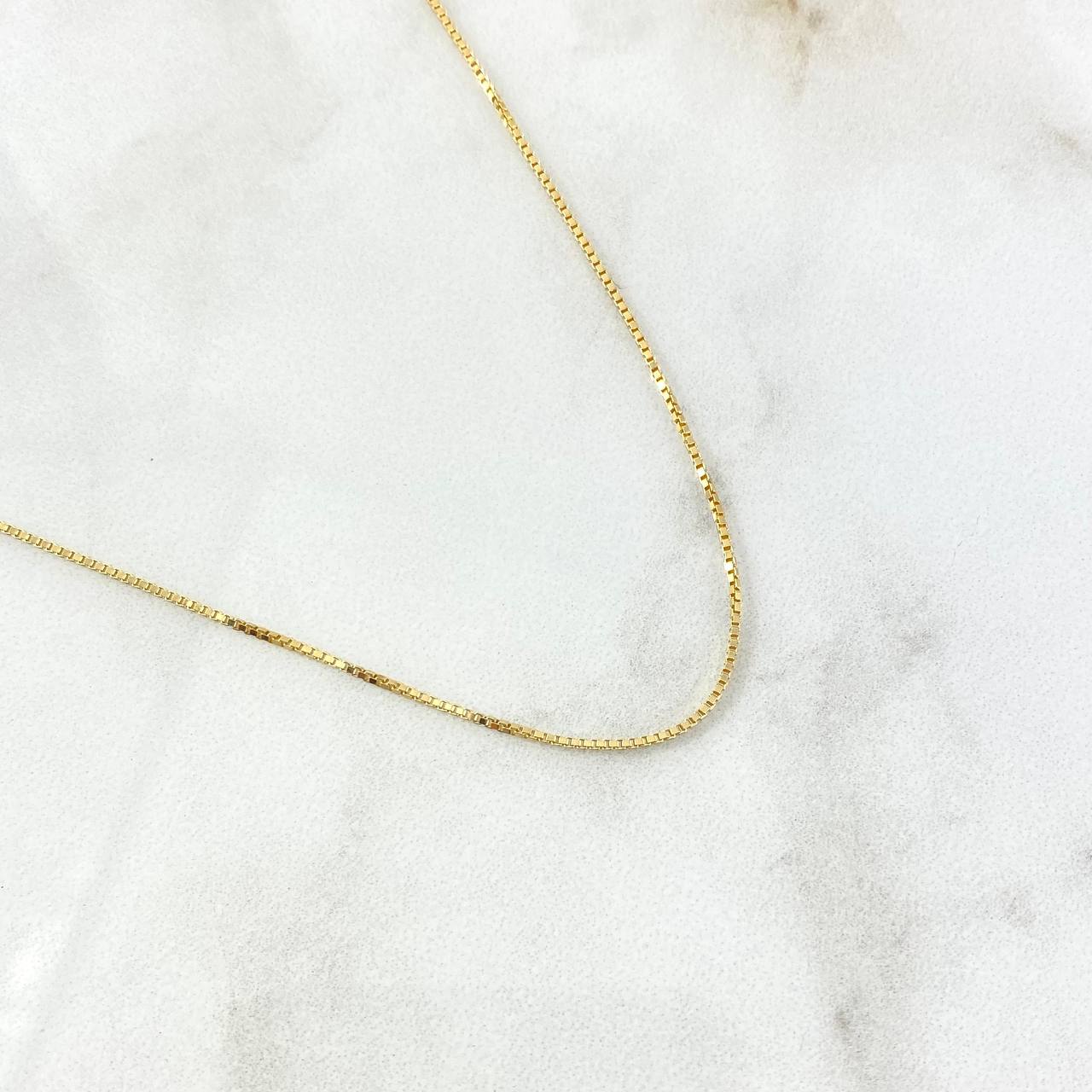 Cadena Veneciana 2.55gr / 40cm / 1mm Oro Amarillo +3 18K ©