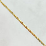 Cadena Veneciana 2.55gr / 40cm / 1mm Oro Amarillo +3 18K ©