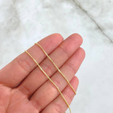 Cadena Veneciana 2.55gr / 40cm / 1mm Oro Amarillo +3 18K ©