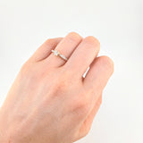 Anillo Solitario Vértice Encontrado 2.3 g / T6 3/4 Oro Amarillo 18K