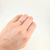 Anillo Solitario Churumbela Intermedia 1.9 g / T6 Oro Amarillo 18K