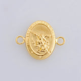 Herraje San Miguel Mate 0.75 g / 1/2 in Oro Amarillo 18K
